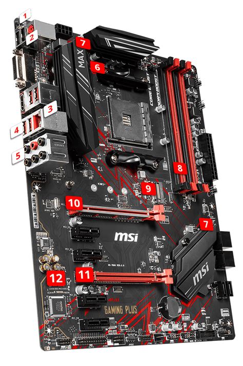 This msi gaming motherboard supports all the latest storage standards. MSI B450 GAMING PLUS MAX AM4 AMD B450 SATA 6Gb/s ATX AMD ...
