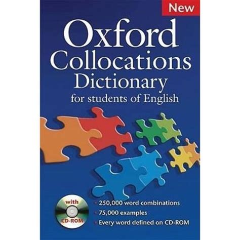 Oxford Collocations Dictionary For Students Of English A Corpus Based