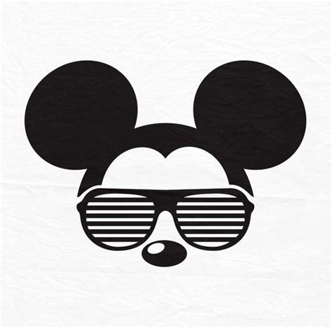 Mickey Mouse Svg Sunglasses Svg Disney Mickey Mouse Sunglasses Mickey