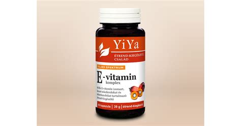 Yiya E Vitamin Komplex Hormonegyensúlyra Ható Gyógynövényeket Vitaminokat