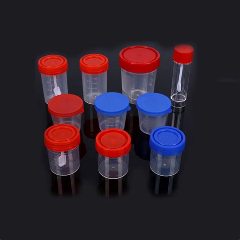 Disposable Medical 20ml 120ml Specimen Containers Urine Sample Cup