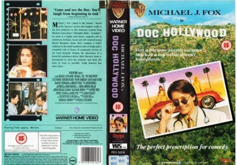 Doc Hollywood 1991 On Warner Home Video United Kingdom Betamax Vhs