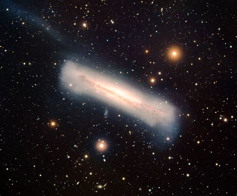 Edge On Spiral Galaxy Ngc 3628 Noirlab