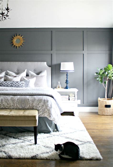 Review Of Wallpaper Accent Wall Bedroom Grey Ideas