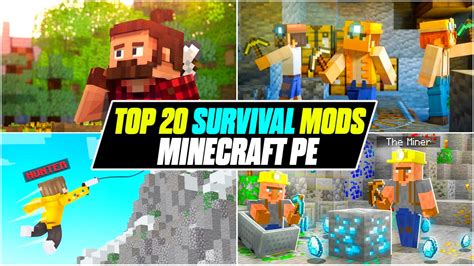 Top 20 Survival Mods For Minecraft Pe 118