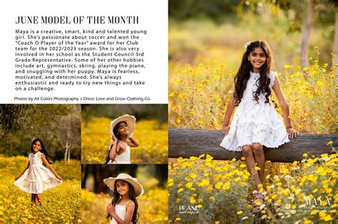 Model Of The Month