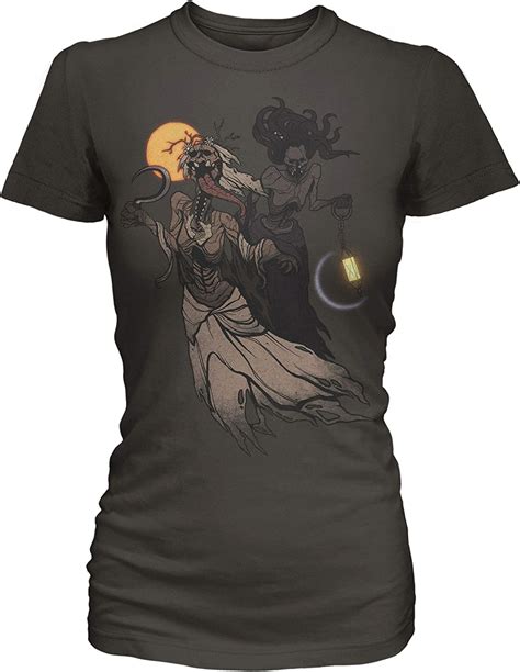 Jinx The Witcher 3 Spectral Brides Womens Gamer Tee Shirt Smoke