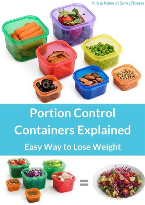 Portion Control Containers Explained Simple Way To Lose Weight