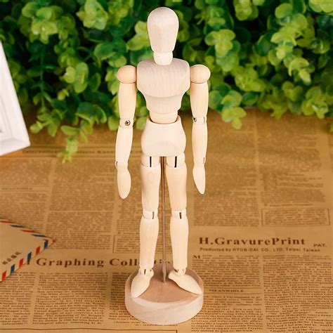 New Artist Movable Limbs Male Wooden Toy Model Mannequin Art Dolls Toys