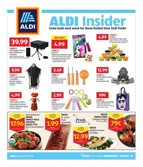 Get this week aldi sale flyer, deals and coupons. Aldi Insider Ad Oct 10 - 16, 2018 - WeeklyAds2