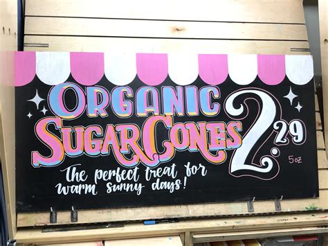 Im A Sign Artist At Trader Joes So I Get To Do This Almost Every Day