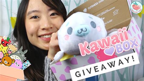 🌟 Giveaway Worldwide 🌟 New Kawaii Box And Unboxing So Cute Youtube