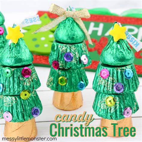 Candy Christmas Tree A Fun And Easy Christmas Treat Messy Little Monster