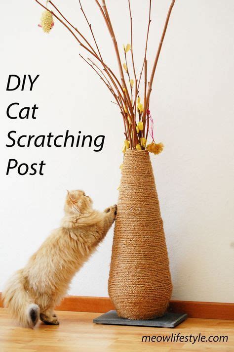 Diy Cat Scratching Post Catify Your Home In Style
