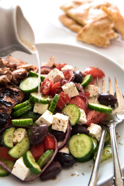 Classic Easy Greek Salad Easy Peasy Meals