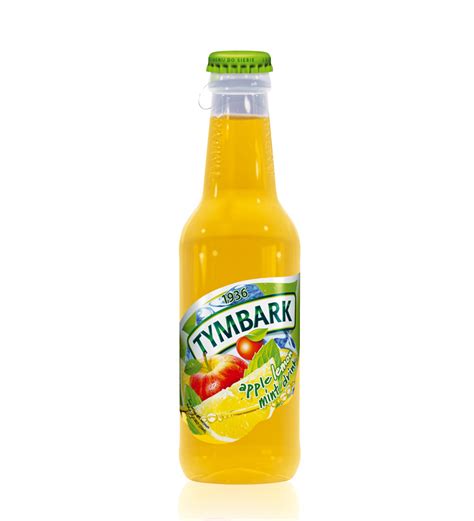 Tymbark Apple Lemon Mint Drink (Set of 4) by Tymbark Online - Juices ...