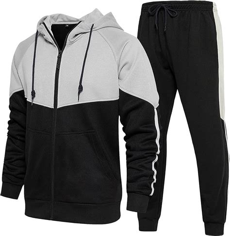 される Active Full Zip Sets Gym Workout Sportswear Suits G