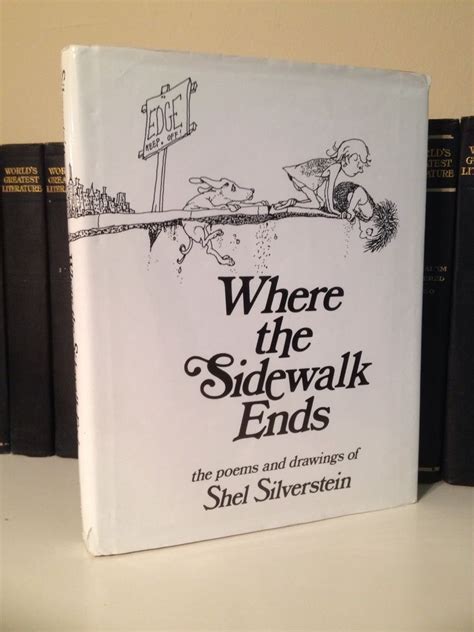Where The Sidewalk Ends By Shel Silverstein First Scholastic Printing