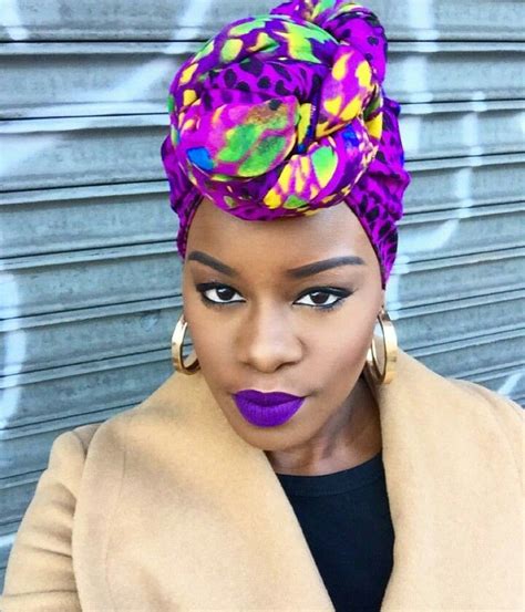20 Head Wrap Styles For Natural Hair Fashion Style