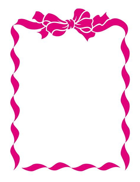 Pink Ribbon Clipart 36687 Christmas Clip Art Free Free Clip Art