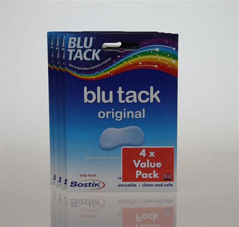 Blu Tack Original Adhesive Putty 4 Pack Buy Online In United Arab