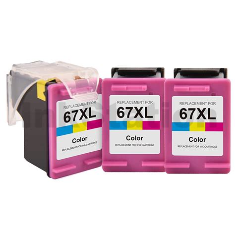 Hp 67xl Compatible Tri Colour High Yield 3ym58aa Inkjet Cartridge