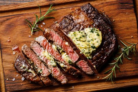 Grilled Rubbed Ribeye Steak With Garlic Steakhouse Butter 2024