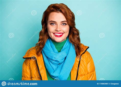 Closeup Photo Of Pretty Beautiful Lady Toothy Beaming Smiling Enjoy Warm Spring Day Wear Casual