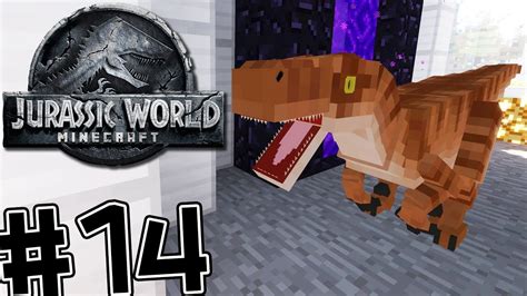 Minecraft Jurassic World Fallen Kingdom 14 Velociraptor Capture Youtube