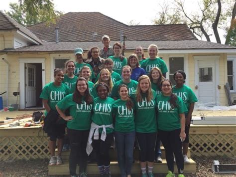 Chis Defies — Baylor Service Sorority Volunteers In Baylor And Waco Communities The Baylor Lariat