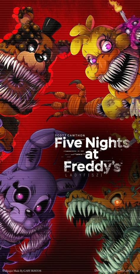 The Twisted Animatronics By Garebearart1 On Deviantart Fnaf Freddy