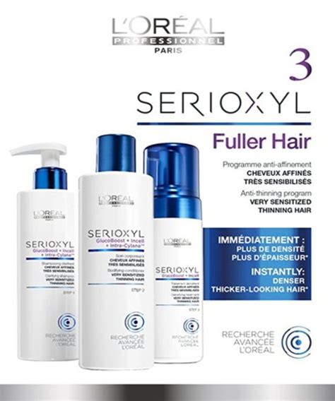 Serioxyl Kit 3 De L Oreal Professionnel Fuller Hair Opportunity For All