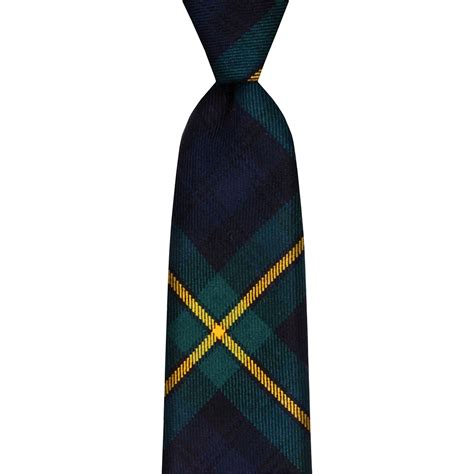 Campbell Of Argyll Modern Tartan Tie Lochcarron Of Scotland