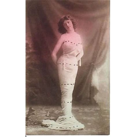 Vintage Beautiful Risque Victorian Woman Postcard 8330 Removed