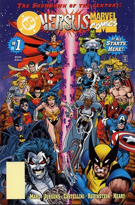 Dc Versus Marvel 1 Dc Comics