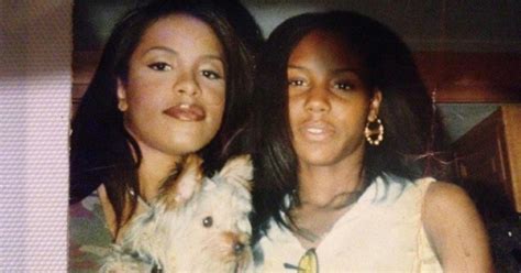 Aaliyah Archives Aaliyah With Her Cousin Rare Photo