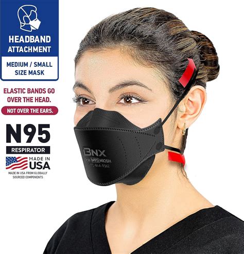 Buy Bnx N Mask Black Niosh Certified Made In Usa Particulate