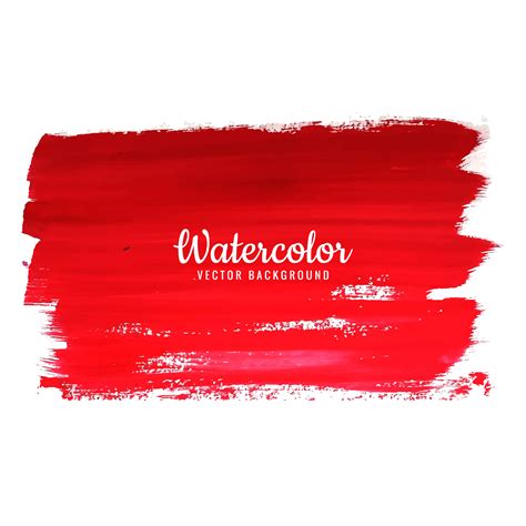 Abstract Red Watercolor Splash Design 244482 Vector Art At Vecteezy