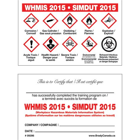 Free Whmis Workplace Label Template Printable Templates