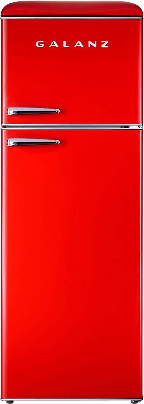Galanz GLR12TRDEFR Refrigerator Dual Door Fridge Adjustable