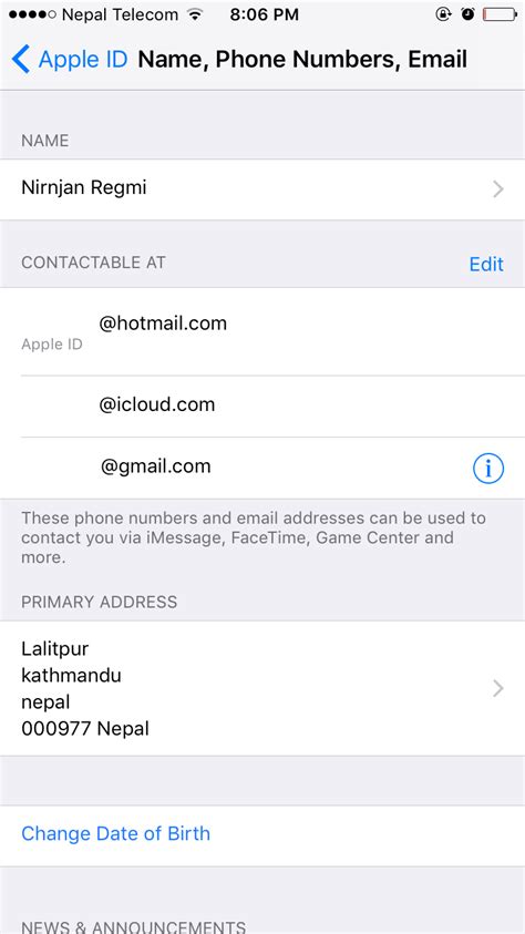 How To Change Apple Id Email Address On Iphone And Ipad In Ios 103 1031