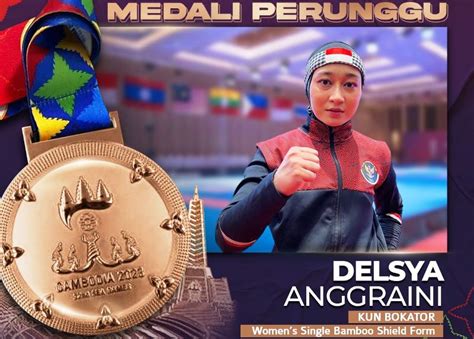 indonesia tambah lima medali perunggu sea games 2023 kamboja