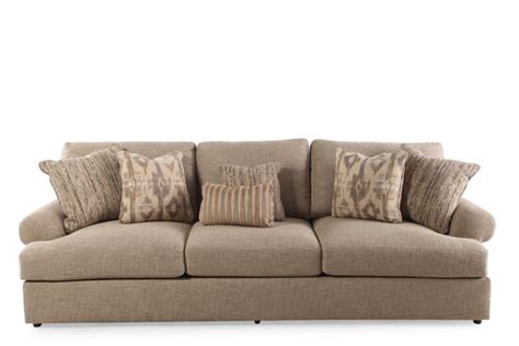 Contemporary 117 Sofa In Brown Mathis Brothers Furniture