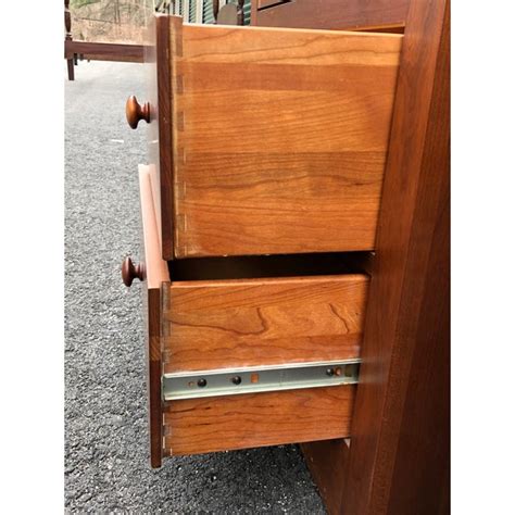 Ethan Allen Solid Cherry American Impressions Bookcases A Pair Chairish