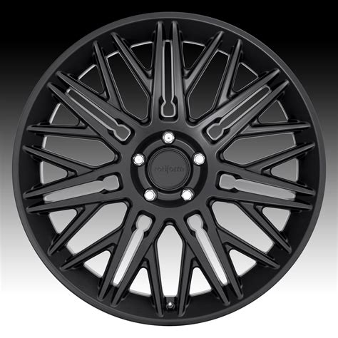 Rotiform Jdr R164 Matte Black Custom Wheels Rims Jdr R164