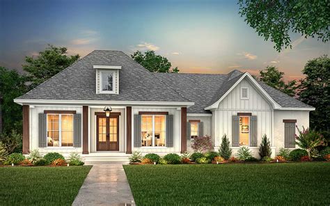 French Country House Plan 3 Bedrooms 3 Bath 1900 Sq Ft Plan 50 242