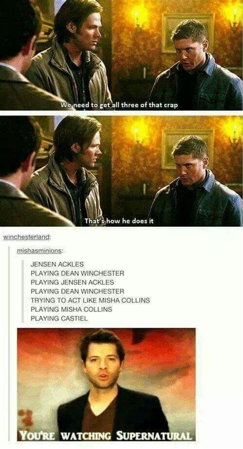 Supernatural The French Mistake Supernatural Supernatural Memes Supernatural Funny