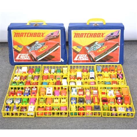 Lot 159 Two Matchbox Model Carry Cases With Models