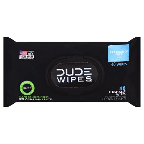 Save On Dude Flushable Wipes Fragrance Free Order Online Delivery Stop And Shop