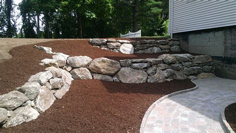 Retaining Walls From Bahler Brothers Northern And Central Connecticut Landscaping Retaining